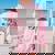 Alien UFO Raccoon Oversized Women's Sweatshirt - Back Print Fun Light Pink