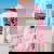Raccoon Meme Women's Oversized Sweatshirt - Comfy Back Print Light Pink
