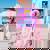 Vaporwave Raccoon Retrowave Women's Oversized Sweatshirt Light Pink Vaporwave Raccoon Retrowave Women's Oversized Sweatshirt Light Pink