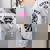 Cute Raccoon Oversized Sweatshirt - Fun Back Print for Women Sport Grey Cute Raccoon Oversized Sweatshirt - Fun Back Print for Women Sport Grey
