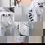 Raccoon 'Trash Panda' Blue Sweatshirt - Women's Oversized Crewneck Sport Grey Raccoon 'Trash Panda' Blue Sweatshirt - Women's Oversized Crewneck Sport Grey