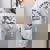 Racoonicorn Trash Panda Raccoon With Unicorn Horn Women's Oversized Sweatshirt Back Print Sport Grey Racoonicorn Trash Panda Raccoon With Unicorn Horn Women's Oversized Sweatshirt Back Print Sport Grey