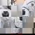 Trash Panda Women's Oversized Sweatshirt - Retro 90s Raccoon Theme Sport Grey Trash Panda Women's Oversized Sweatshirt - Retro 90s Raccoon Theme Sport Grey