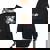 Raccoon & Possum Graphic Women's Oversized Sweatshirt - Fun Back Print Black Raccoon & Possum Graphic Women's Oversized Sweatshirt - Fun Back Print Black