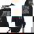 Rizz Em With The Tism Meme Autism Autistic Raccoon Women's Oversized Sweatshirt Back Print Black