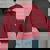 All Of My Flabbers Are Gasted Raccoon Women's Oversized Sweatshirt Back Print Maroon All Of My Flabbers Are Gasted Raccoon Women's Oversized Sweatshirt Back Print Maroon