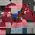 Patriotic Raccoon Back Print T-Shirt | Women's July 4th Tee Maroon Patriotic Raccoon Back Print T-Shirt | Women's July 4th Tee Maroon