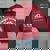 Raccoon Women's Oversized Sweatshirt - Cute Back Print Maroon Raccoon Women's Oversized Sweatshirt - Cute Back Print Maroon