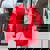 It's Called Trash Can Not Trash Cannot Raccoon Women's Oversized Sweatshirt Back Print Red It's Called Trash Can Not Trash Cannot Raccoon Women's Oversized Sweatshirt Back Print Red