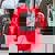 Three Racoon Moon 3 Racoon Moon Cursed Meme Women's Oversized Sweatshirt Back Print Red Three Racoon Moon 3 Racoon Moon Cursed Meme Women's Oversized Sweatshirt Back Print Red