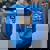 Rizz Em With The Tism Meme Autistic Raccoon Rizz Women's Oversized Sweatshirt Back Print Royal Blue Rizz Em With The Tism Meme Autistic Raccoon Rizz Women's Oversized Sweatshirt Back Print Royal Blue