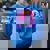 Vaporwave Raccoon Retrowave Synthwave Raccoon Meme Women's Oversized Sweatshirt Back Print Royal Blue Vaporwave Raccoon Retrowave Synthwave Raccoon Meme Women's Oversized Sweatshirt Back Print Royal Blue