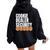 Cookie Dealer Security Cookie Dealer Scout For Girls Women Oversized Hoodie Back Print Black