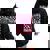 Girls Like Monster Trucks Too Pink Monster Truck Girls Women Oversized Hoodie Back Print Black