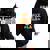 Retro Groovy Lala Grandma Hippie Family Matching Women Oversized Hoodie Back Print Black