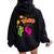 Lets Taco Bout Shirt Mexican Fiesta Baby Girl Shower Party Women Oversized Hoodie Back Print Black