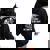 Undiagnosed But Something Ain't Right Cowboy Raccoon Women Oversized Hoodie Back Print Black Undiagnosed But Something Ain't Right Cowboy Raccoon Women Oversized Hoodie Back Print Black