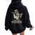 Vintage Cowboy Raccoon Hoodie - Oversized Western Humor - Women's Small Black Vintage Cowboy Raccoon Hoodie - Oversized Western Humor - Women's Small Black