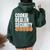 Cookie Dealer Security Cookie Dealer Scout For Girls Women Oversized Hoodie Back Print Forest