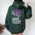 Deep House Therapy House Musique House Tech House Dj Edm Sweat à capuche oversize pour femme avec imprimé dans le dos Forêt Deep House Therapy House Musique House Tech House Dj Edm Sweat à capuche oversize pour femme avec imprimé dans le dos Forêt