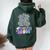 I'm A Theatre Mom Theatre Actor Mom Theatre Actress Mom Women Oversized Hoodie Back Print Forest