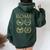La Historia De Roma Women Oversized Hoodie Back Print Forest
