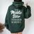 Middle Sister The Reason We Have Rules Matching Sister Women Oversized Hoodie Back Print Forest