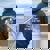 Undiagnosed But Something Ain't Right Cowboy Raccoon Women Oversized Hoodie Back Print Navy Blue Undiagnosed But Something Ain't Right Cowboy Raccoon Women Oversized Hoodie Back Print Navy Blue