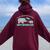 You Are Doing A Great Job Mommy Happy Mama Moms Women Oversized Hoodie Back Print Maroon
