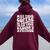 Dance Mom Life Coffee Saying Dancing Squad Women Oversized Hoodie Back Print Maroon