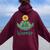 Glucógeno Enfermedad De Almacenamiento Conciencia Girasol Cuello Women Oversized Hoodie Back Print Maroon Glucógeno Enfermedad De Almacenamiento Conciencia Girasol Cuello Women Oversized Hoodie Back Print Maroon