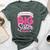 Only Child Big Sister 2025 Cute Promoted To Big Sister 2025 Bella Canvas T-shirt Heather Forest