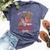 Boots Booze & Besties Nashville 2025 Girls Trip Drinking Bella Canvas T-shirt Heather Navy
