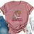Boots Booze & Besties Nashville 2025 Girls Trip Drinking Bella Canvas T-shirt Heather Mauve