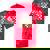 Adopt a Cat Team | Tie-Dye T-Shirt | Raccoon & Opossum Design Red Tie-Dye