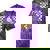 Adopt a Cat Team | Tie-Dye T-Shirt | Raccoon & Opossum Design Purple Tie-Dye