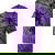 Raccoon Cowboy Western Tie-Dye T-Shirt | Fun Country Style Purple Tie-Dye