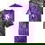 Raccoon Moonlight Tie-Dye Unisex T-Shirt | Whimsical Night Theme Purple Tie-Dye