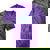 Support Local Cats Tie-Dye T-Shirt - Vintage Skunk Raccoon Theme Purple Tie-Dye