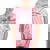 Support Local Cats Tie-Dye T-Shirt - Vintage Skunk Raccoon Theme Coral Tie-Dye