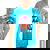 Raccoon Lovers Tie-Dye T-Shirt - Adorable Animal Theme - Small Turquoise Tie-Dye