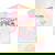 Strawberry Jams Tie-Dye T-Shirt - Fun Raccoon Theme Hazy Rainbow Tie-Dye