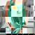 Everyday Is Trash Day Retro 90s Sunset Raccoon Trash Panda Comfort Colors Tank Top Light Green