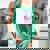 Raccoon Comfort Colors Tank Top - Whimsical Moon Nightwear Light Green