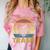 Vintage Raccoon Lovers T-Shirt - Comfort Color Blast Style Clay Vintage Raccoon Lovers T-Shirt - Comfort Color Blast Style Clay