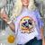 Street Animal Vintage Comfort Color Blast T-Shirt | Unisex Amethyst