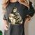 Jesus Hugging Raccoon - Vintage Women's Comfort Colors T-Shirt Pepper