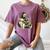 Jesus Hugging Raccoon - Vintage Women's Comfort Colors T-Shirt Moss