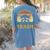 Vintage Raccoon Lovers Comfort Colors Women's T-Shirt | Quirky Back Print Blue Jean