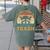 Vintage Raccoon Lovers Comfort Colors Women's T-Shirt | Quirky Back Print Moss